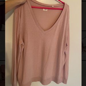 Light pink long sleeve from UO